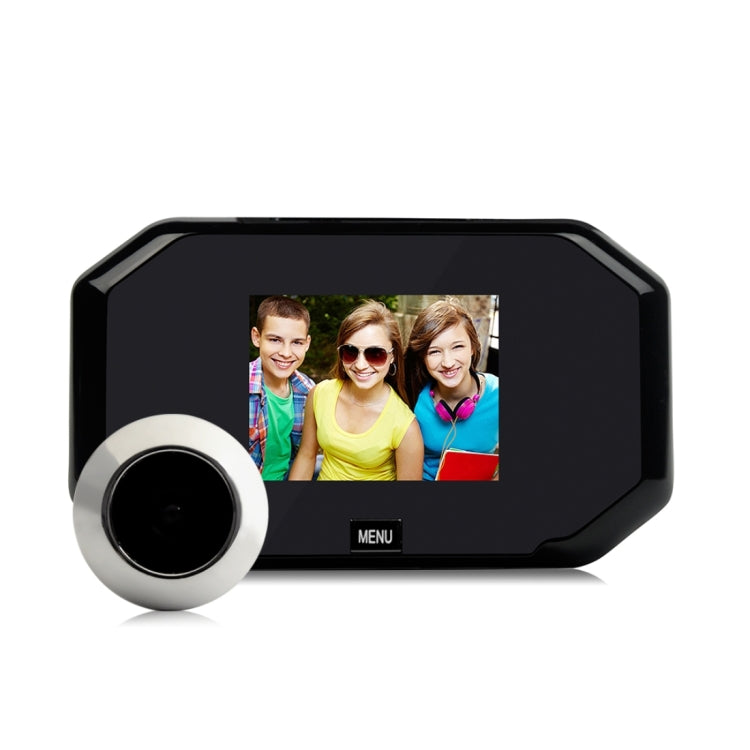 YB-30BH 3 inch Screen 1.0MP Security Camera Taking Picture Door Peephole, Support TF Card, 1.0MP TF Card