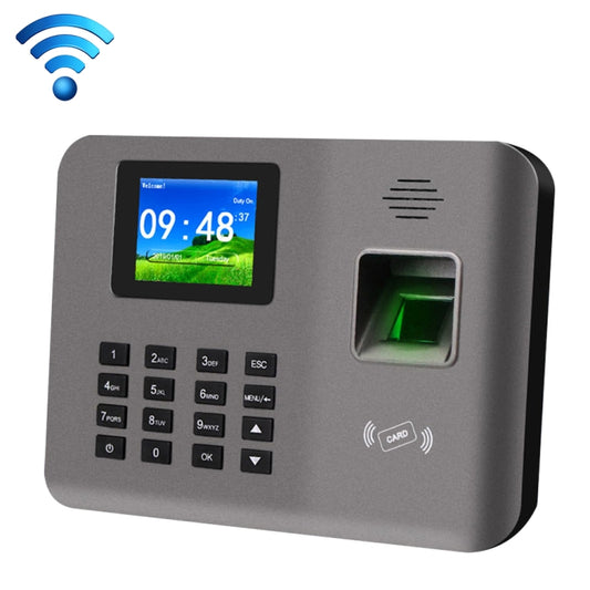 Realand AL325D Fingerprint Time Attendance with 2.4 inch Color Screen & ID Card Function & WiFi & Battery, AL325D