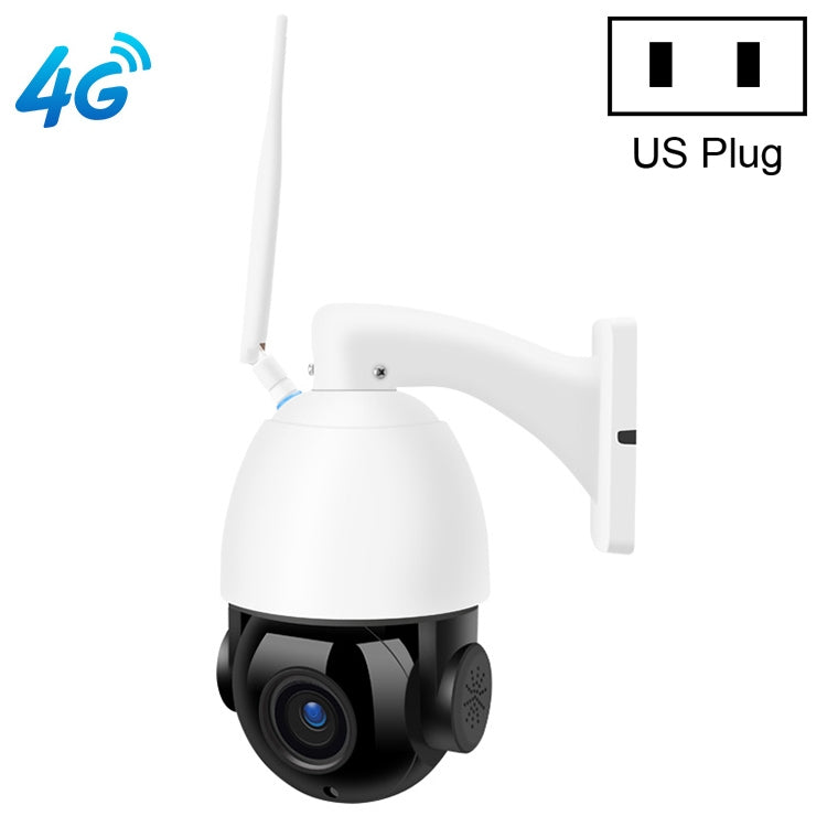 QX5 4G (EU Version) 2.0 Million Pixels 1080P HD 20X Zoom Dome Smart Camera, Support Infrared Night Vision / Motion Detection / Voice Intercom / TF Card, AU Plug, 4G EU Version