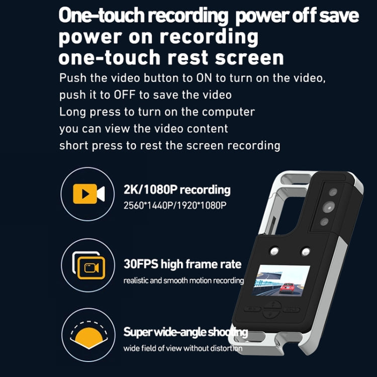 D6 2K Acoustic and Visual Distress Signal Cycling SOS Recorder with Light