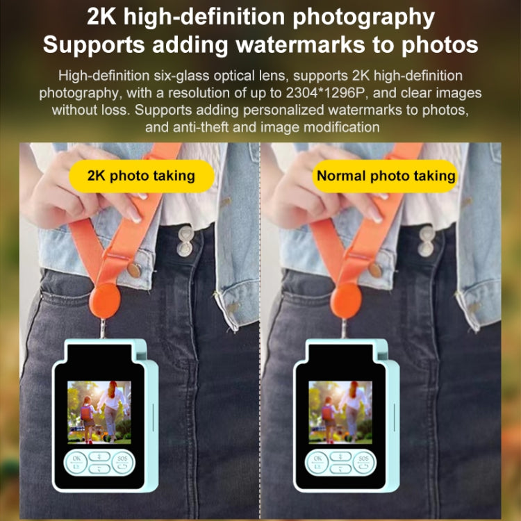 V2 120-degree Wide Angle 2K High-definition Travel Recorder