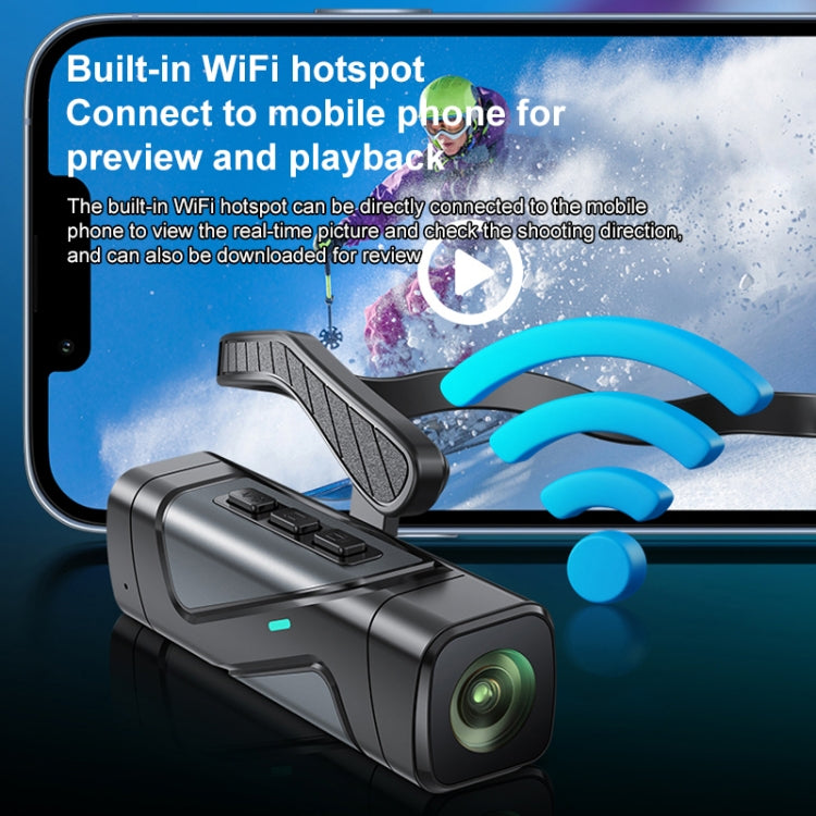 X8 5K Ultra HD 130-degree Wide Head-Mounted Sports Camera