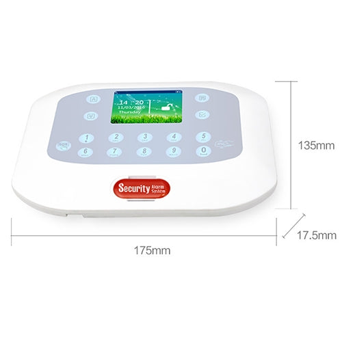 DY-GSM50A 8 in 1 Kit  315MHz / 433MHz Wireless GSM/PSTN Intelligent Anti-Burglar Alarm System, Touch Panel LCD Screen, DY-GSM50A