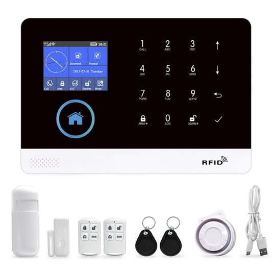 PG-103-GSM WiFi + GSM Touch Screen Intelligent Alarm System, PG-103-GSM