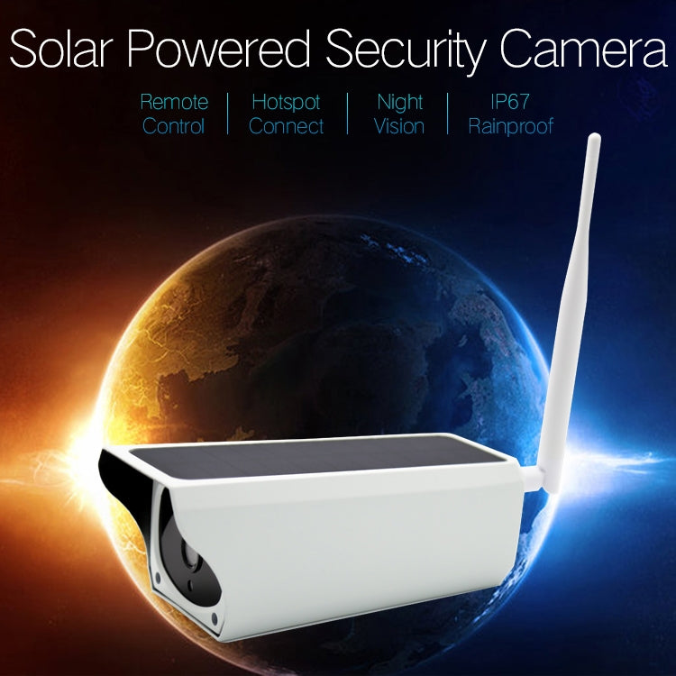 YS-Y4 1080P HD Solar Wifi Battery Camera, Support Motion Detection & Infrared Night Vision & SD Card(Max 32GB), YS-Y4