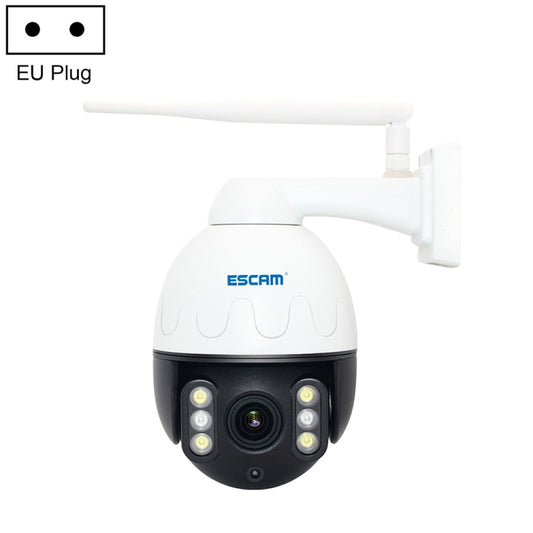 ESCAM Q5068 H.265 5MP Pan / Tilt / 4X Zoom WiFi Waterproof IP Camera, Support ONVIF Two Way Talk & Night Vision, AU Plug, EU Plug, AU Plug, UK Plug, US Plug