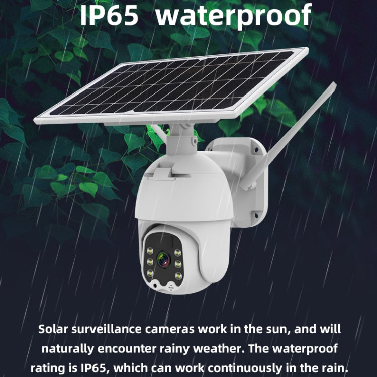 T21 1080P HD Solar Wireless IP Camera, Support Motion Detection & Infrared Night Vision & TF Card, T21