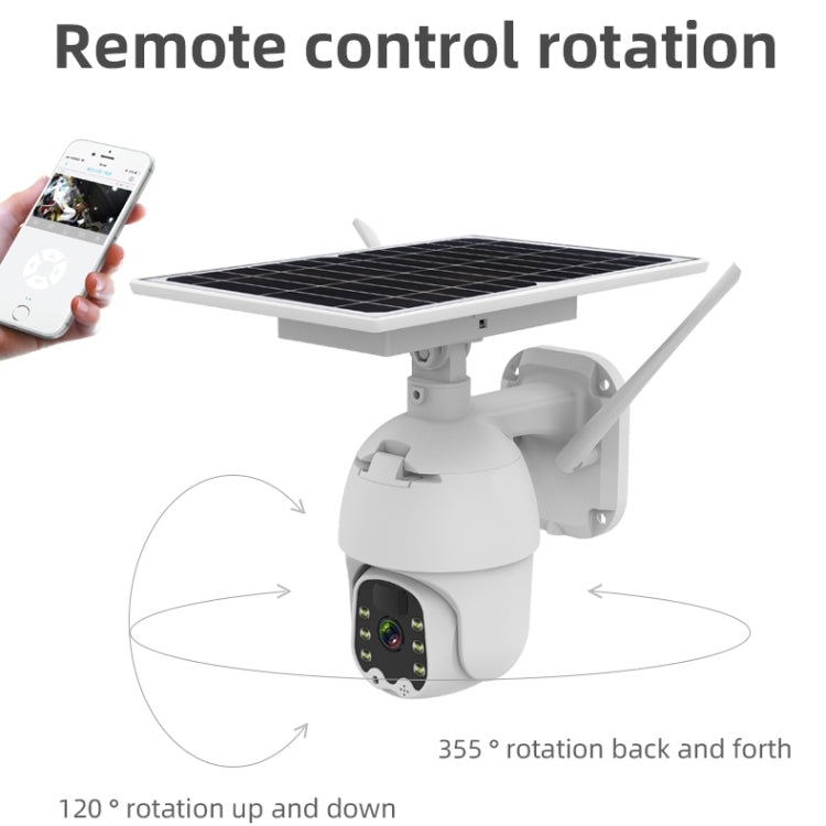 T21 1080P HD Solar Wireless IP Camera, Support Motion Detection & Infrared Night Vision & TF Card, T21