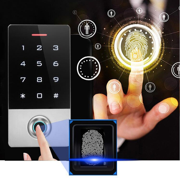 Metal Waterproof Fingerprint Swipe Password Access Control Multifunction All-in-one Machine