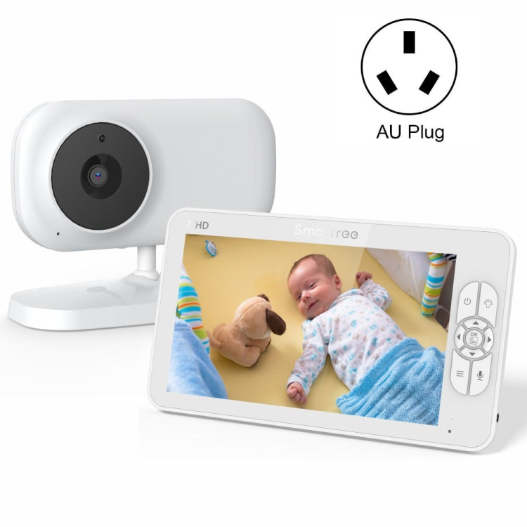 SM70 7-inch 720 x 1080P Wireless Baby Monitor Camera Temperature Monitor 2 Way Audio, SM70 US Plug, SM70 UK Plug, SM70 AU Plug