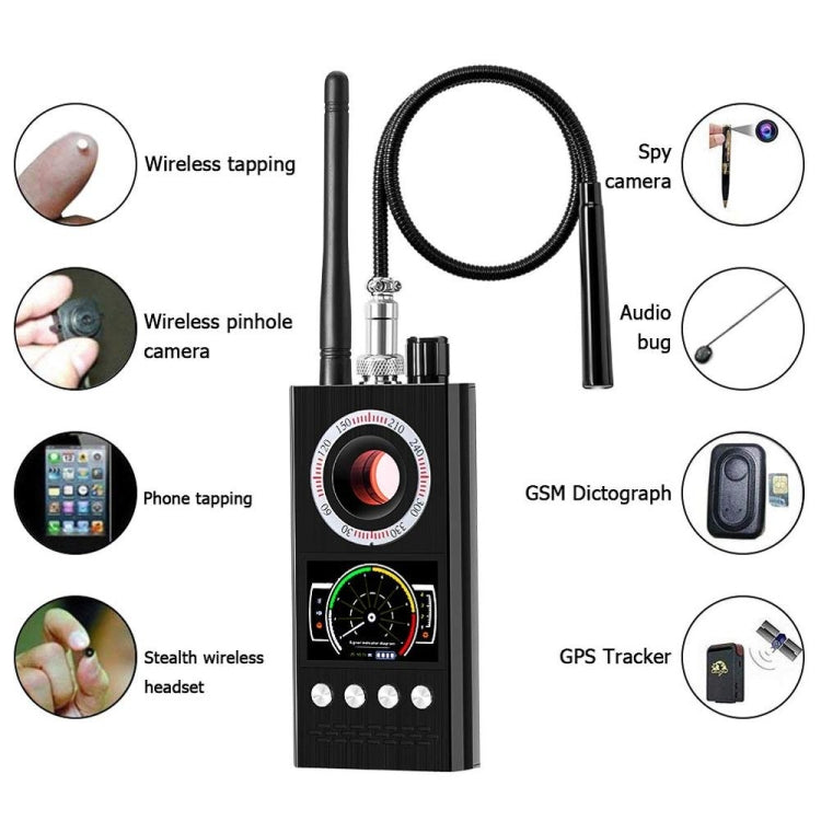 K68 Hotel Anti-Sneak Shooting Anti-Location Automatic Detection Anti-Eavesdropping And Anti-Monitoring Camera Signal Detector, K68