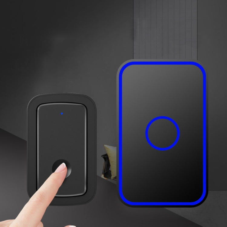 CACAZI A19 1 For 4 Wireless Music Doorbell without Battery, 1 For 4 US, 1 For 4 EU, 1 For 4 UK