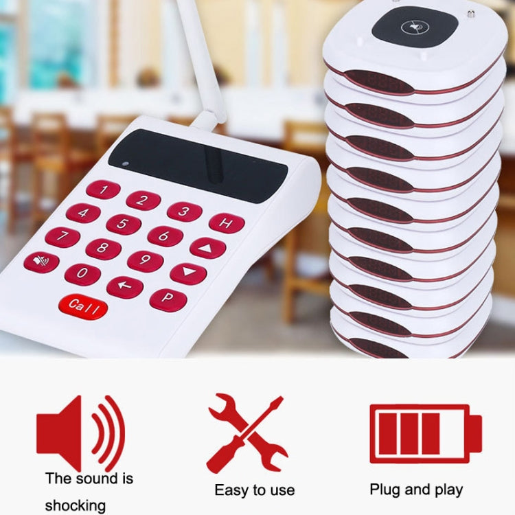 QC03 Wireless Meal Picker Restaurant Vibrating Bell Caller