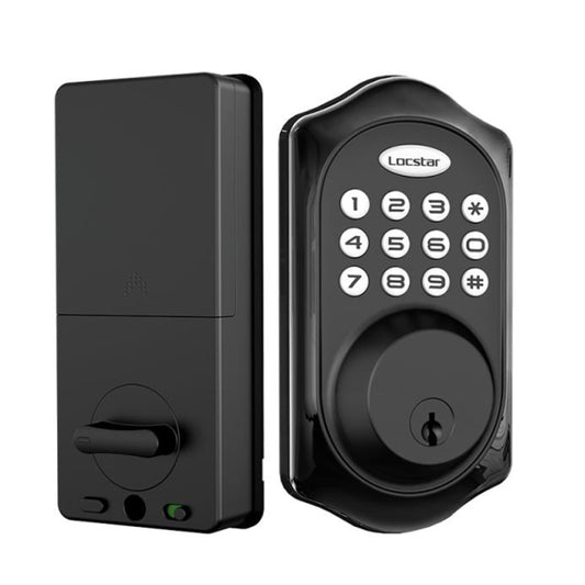 C88 Bluetooth Remote Tuya Automatic Smart Electronic Password Door Lock, C88 Black