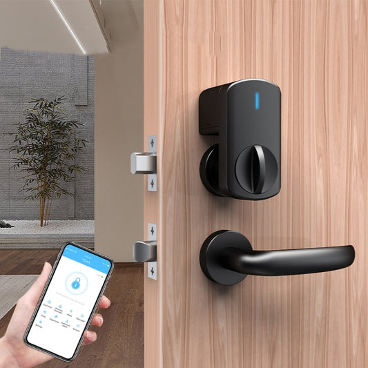 C93 Bluetooth Indoor Door Smart Lock Punch-Free Installation, Keyless APP Unlocking