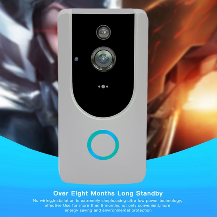 M2 720P Smart WIFI Video Visual Doorbell,Support Mobile Phone Remote Monitoring & Night Vision