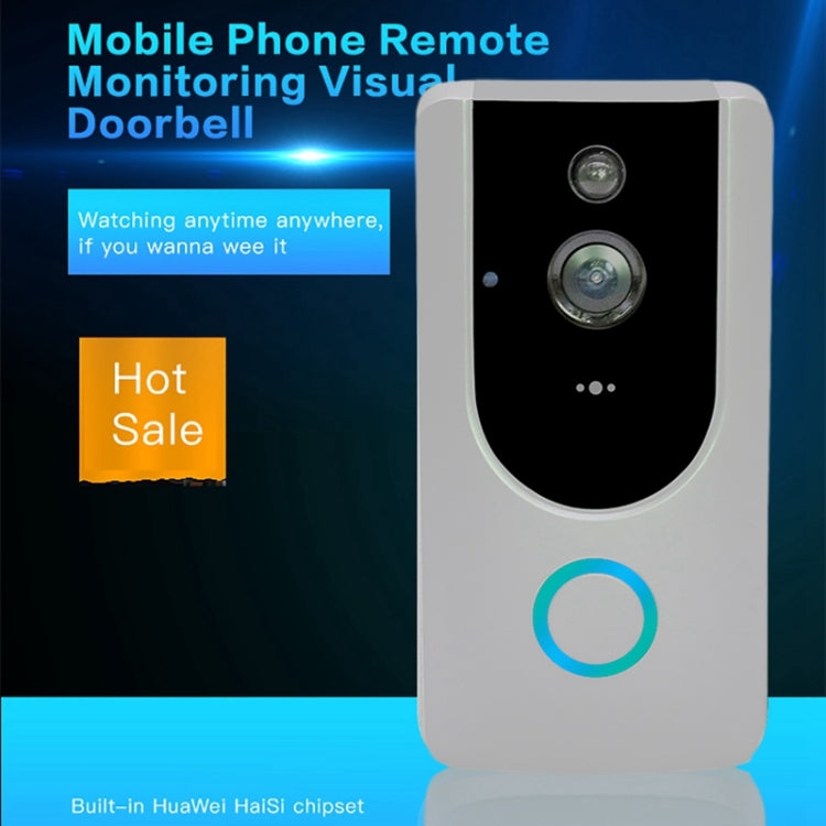 M2 720P Smart WIFI Video Visual Doorbell,Support Mobile Phone Remote Monitoring & Night Vision