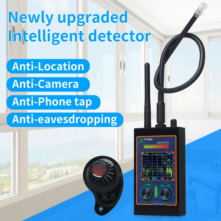 P7000 Radio Wave Detector with LED Display, US Plug, P7000, EU Plug, P7000, US Plug